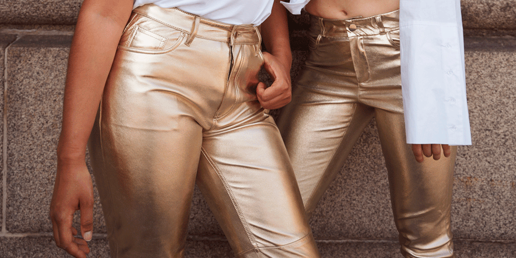 Pantalons en cuir éthique - Happyblend